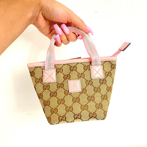 Mini Gucci pink Purse - Picture 1 of 6